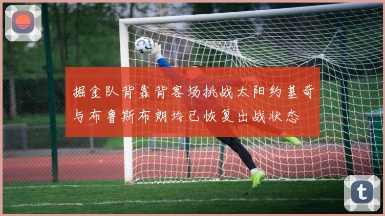 掘金队背靠背客场挑战太阳约基奇与布鲁斯布朗均已恢复出战状态